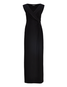 Lauren Ralph Lauren Jersey Off-the-Shoulder Gown - Selskapskjoler - BLACK / black