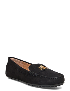 Lauren Ralph Lauren Barnsbury Suede Loafer - Julegaver til kvinner - BLACK / black