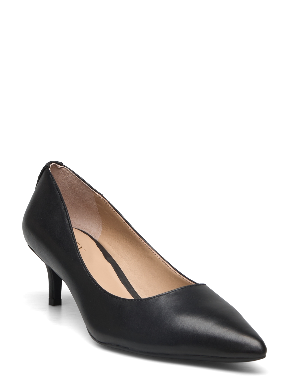 Lauren Ralph Lauren - Adrienne Leather Pump - klassiske pumps - black - 0