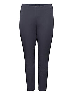 Lauren Women Stretch Twill Skinny Pant - Bukser - LAUREN NAVY / blue