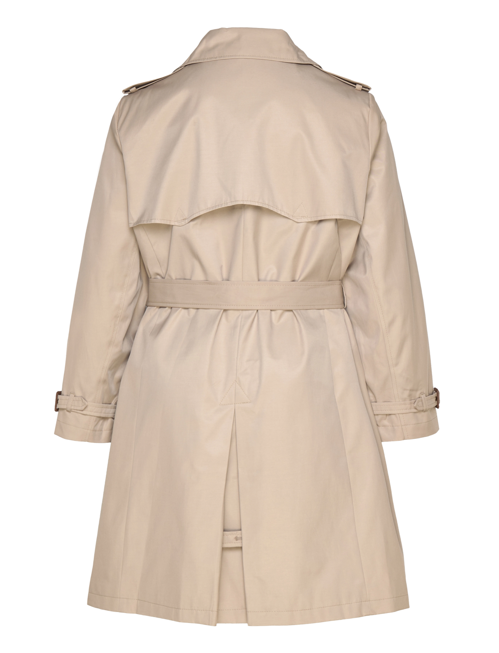 Lauren Women - Double-Breasted Cotton-Blend Trench Coat - trenchcoats - birch tan - 1