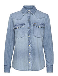 Lee Jeans Regular Western Shirt - Bluser & Skjorter - MT RANGE / blue