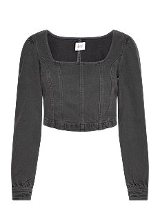 Lee Jeans DENIM CORSET - Bluser & Skjorter - ALWAYS DARK / black