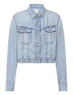 CROPPED RIDER SHIRT - MODERN BLUE