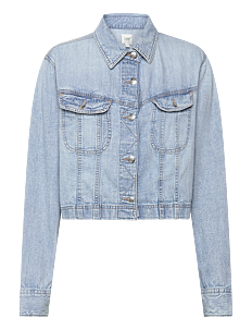 Lee Jeans CROPPED RIDER SHIRT - Bluser & Skjorter - MODERN BLUE / blue