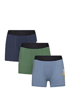 LEGO kidswear LWAGAN 107 - 3-PACK BOXERS - Underbukser - DARK NAVY / green