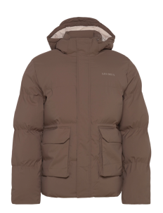 Les Deux Montreal Puffer Jacket - Jakker - MOUNTAIN GREY / beige