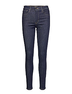 Levi's® 720 HIRISE SUPER SKINNY DEEP S - Skinny Jeans - DARK INDIGO - FLAT FINISH / blue