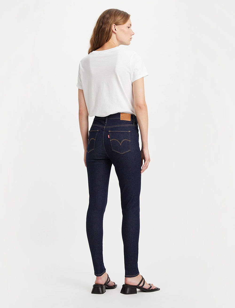 Levi's® - 720 HIRISE SUPER SKINNY DEEP S - skinny jeans - dark indigo - flat finish - 4