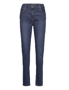 Levi's® 720 HIRISE SUPER SKINNY LOVE S - Skinny Jeans - DARK INDIGO - WORN IN / blue