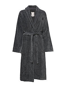 Lexington Home Hotel Velour Robe - Tekstiler - GRAY / grey