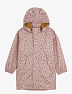 Blake long raincoat - CONFETTI ROSE