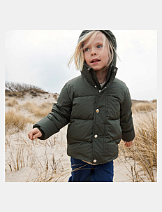 Liewood Palle Puffer Down Jacket - Yttertøy - HUNTER GREEN / green