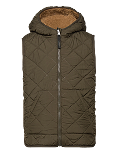 Liewood Diana reversible vest - Yttertøy - ARMY BROWN MIX / brown