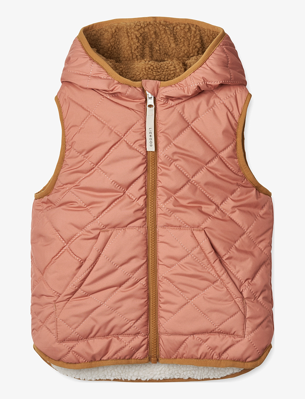 Liewood - Diana reversible vest - shop etter alder - tuscany rose mix - 3