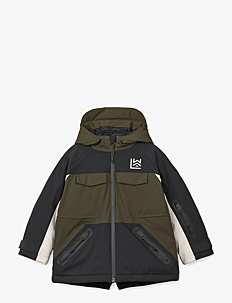 Liewood Kalle Snow Jacket - Yttertøy - BLACK PANTHER MIX / black