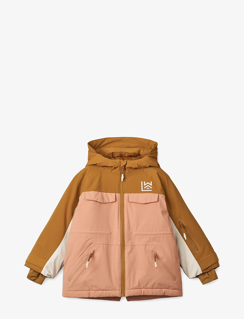 Liewood - Kalle Snow Jacket - skijakker - tuscany rose mix - 0