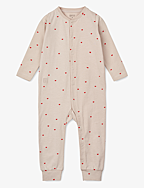 Birk printed pyjamas jumpsuit - HOLIDAY BOW / SANDY