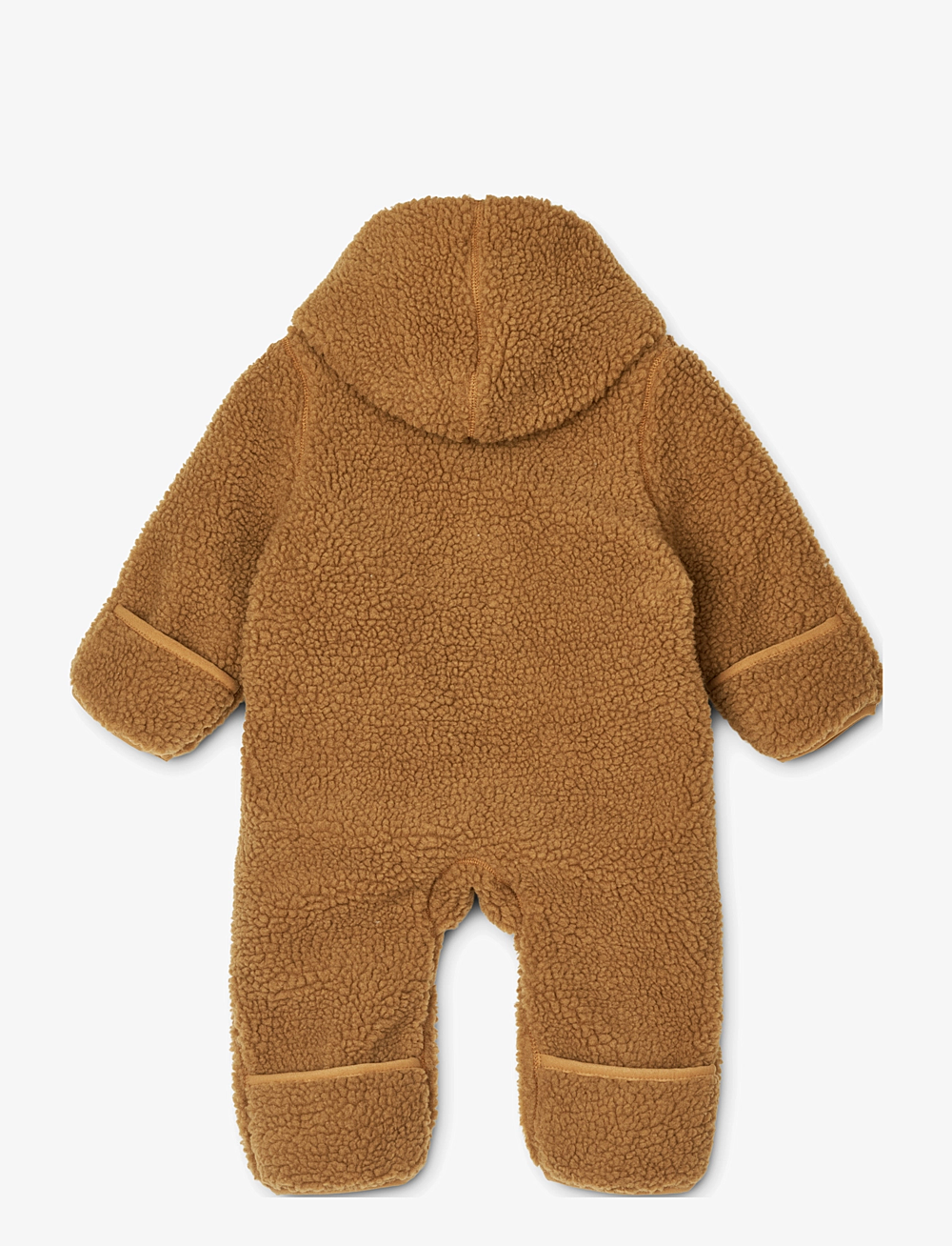 Liewood - Fraser Baby Pile Jumpsuit - fleecedresser - golden caramel - 1