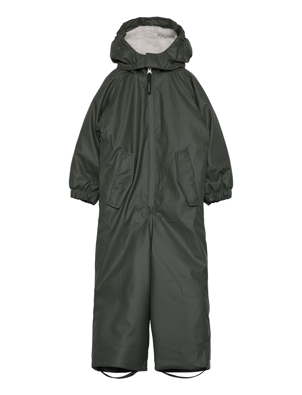 Liewood - Naro Rain Suit - vinterdress - hunter green - 0