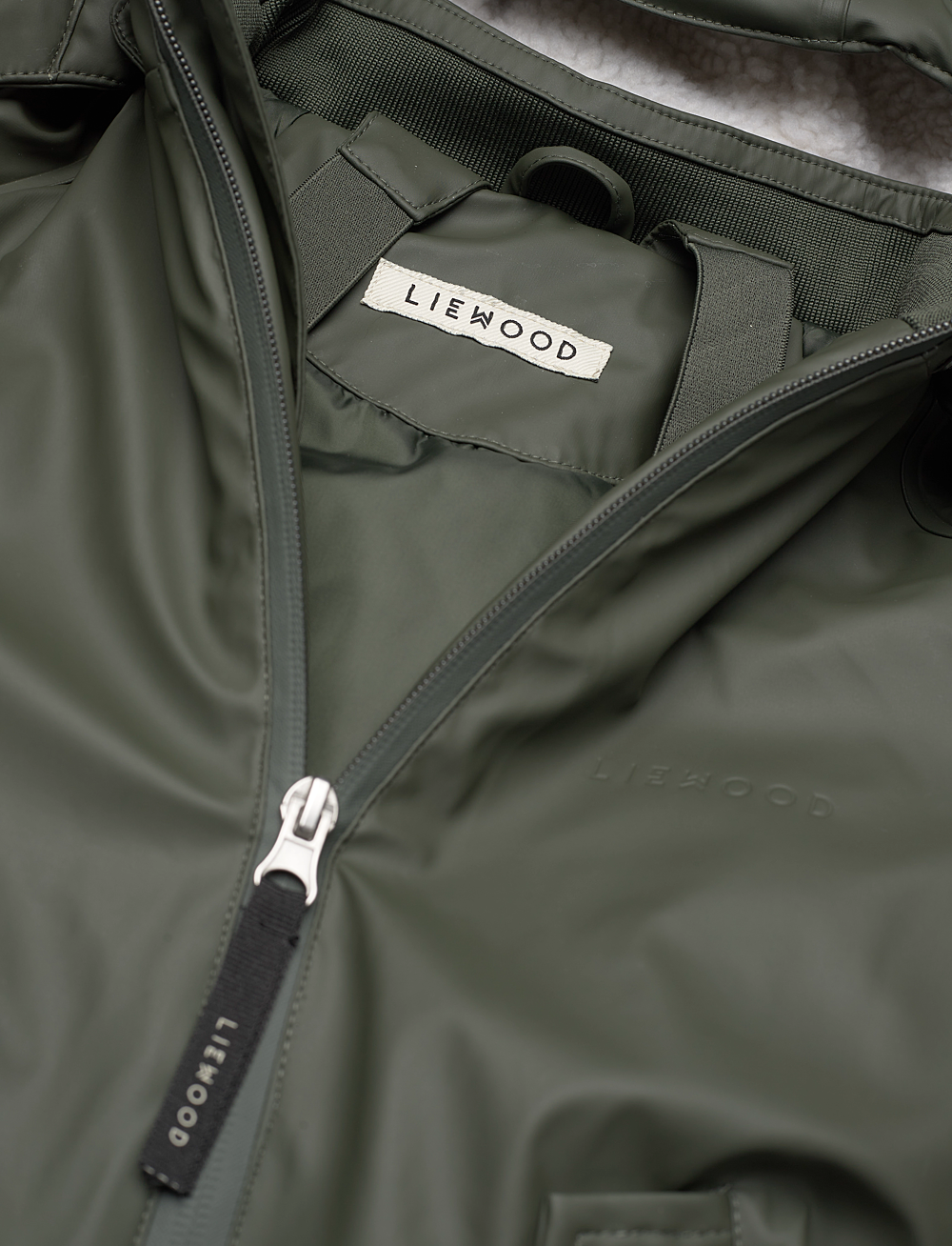 Liewood - Naro Rain Suit - vinterdress - hunter green - 2