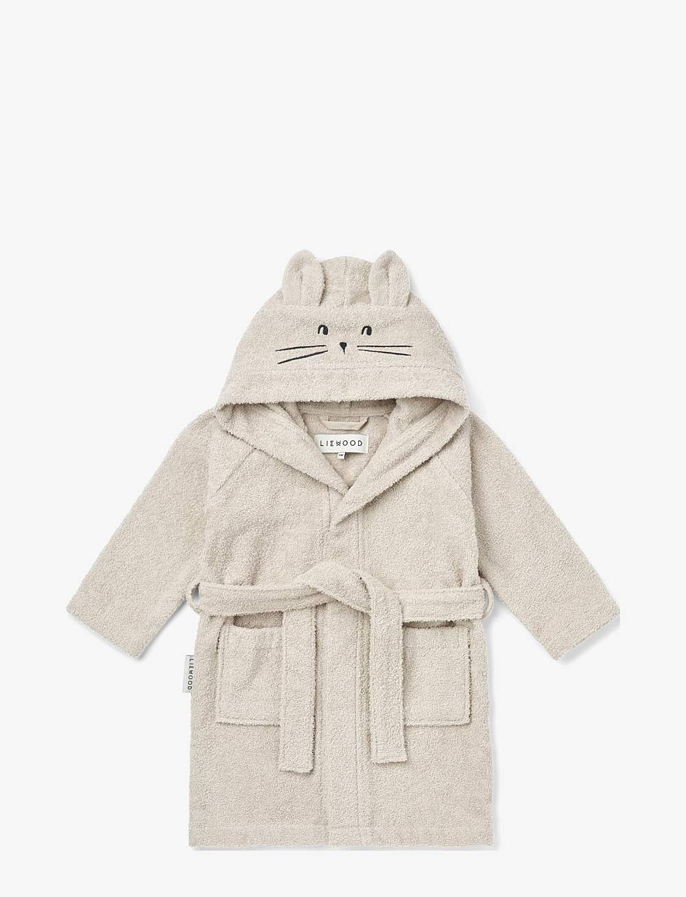 Liewood - Lily Rabbit Bathrobe - badekåper - sandy - 0