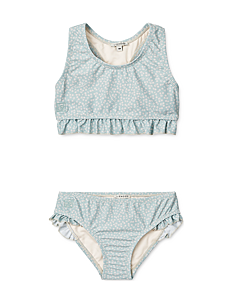 Liewood Bellamy Bikini Set - Klær - CHERRY BLOSSOM / ICE BLUE / blue