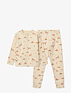 Wilhelm Printed Pyjamas Set - DREAM / ECRU