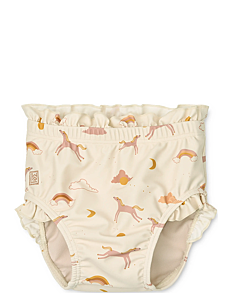 Liewood Manilla Baby Swim Pants - Klær - DREAM / ECRU / beige