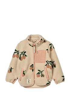 Liewood Nolan Pile Jacket - Klær - PEACH / SEA SHELL / beige