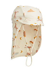 Liewood Cecilia Swim Hat - Klær - DREAM / ECRU / cream