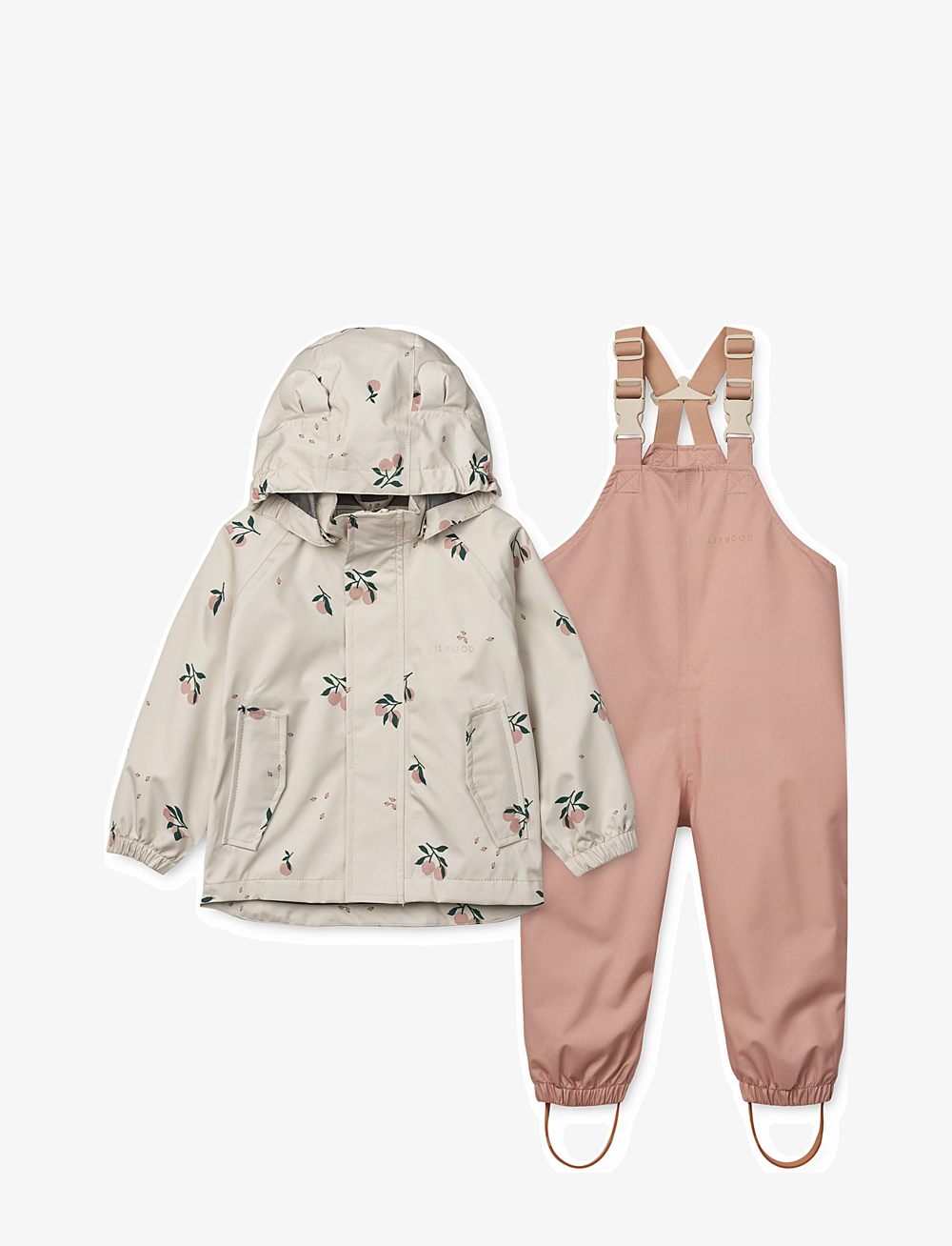 Liewood - Manu Rainwear Set - regnsett - peach / sea shell - 0