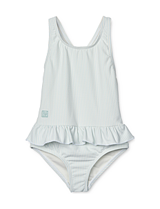 Liewood Amara Stripe Swimsuit - Klær - Y/D STRIPE PURE SKY / CREME DE LA CREME / blue