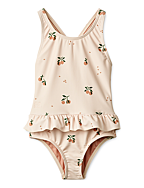 Amara Printed Swimsuit - PEACH / SEA SHELL