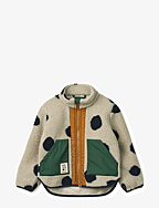 Noam Pile Jacket - SPOT DOTS / MIST