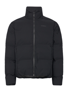 Lindbergh Cropped seamless puffer jacket - Jakker - BLACK / black