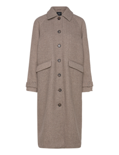 Lindex Coat Felicia - Kåper - BROWN / brown