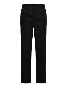 Lindex Trousers occasional flannel - Kolleksjoner - BLACK / black