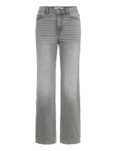 Lindex Trousers denim Hanna long lt g - Vide jeans - GREY / grey