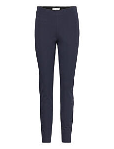 Lindex Trousers Jonna - Bukser - DARK NAVY / blue