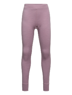 Lindex Longjohns merino wool solid - Underdeler - LIGHT DUSTY LILAC / purple