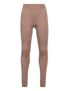 Lindex Long johns merino uni big soli - Underdeler - BROWN MELANGE / beige