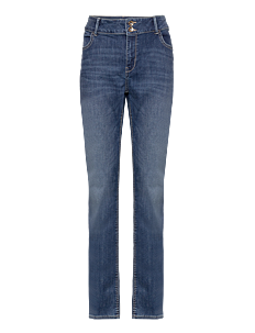 Lindex Trouser denim Lilly mid blue - Slim jeans - DENIM BLUE / blue