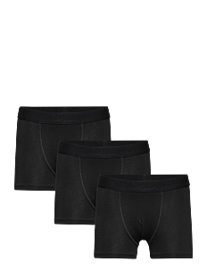 Lindex Boxer BB NYC Solid 3 pack - Underbukser - BLACK / black