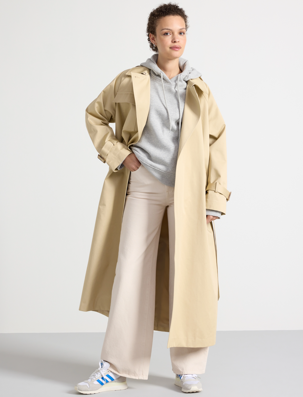 Lindex - Trenchcoat Luna - trenchcoats - beige - 5