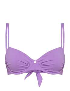 Lindex Swim Bra Senna rouched - Bikinier - LILAC / purple