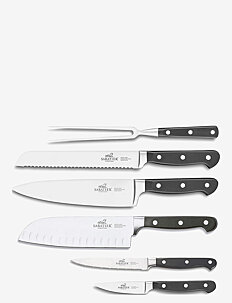 Lion Sabatier Knife set Pluton 6-pack - Knivsett - STEEL/BLACK / silver