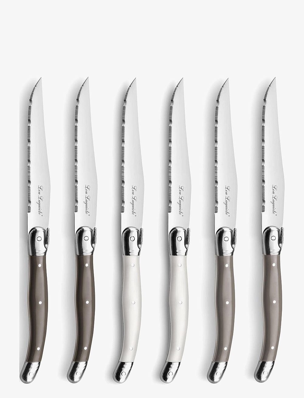 Lou Laguiole - Tradition Steak Knifes  6-pcs - knivsett - multi - 0