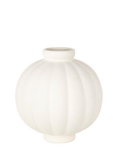 LOUISE ROE Ceramic Balloon Vase #01 - Vaser - RAW WHITE / white