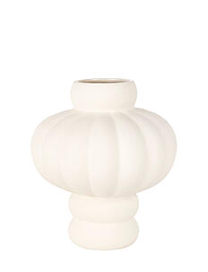 LOUISE ROE Ceramic Balloon Vase #02 - Vaser - RAW WHITE / white